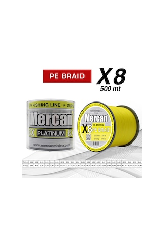 Pe Örgü 8X Ip 500 M Misina