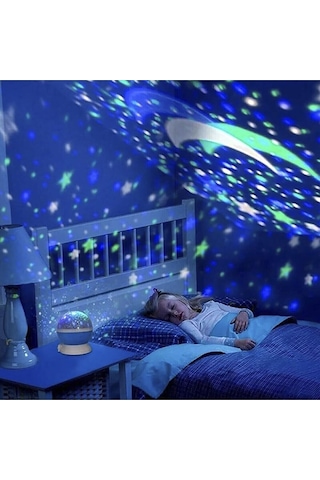 Petrix Projeksiyon Gökyüzü Gece Lambası Ptx-102 PTX-102 Çok Renkli