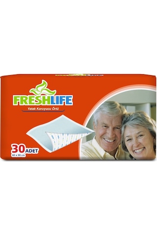 Freshlife Yatak Koruyucu Örtü 60x90 30 Adet 1x30 Paket Standart