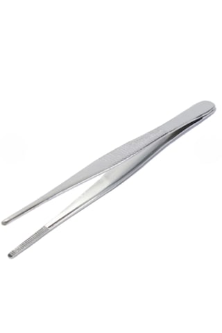 Penset Düz Küt Uçlu 13 Cm Nikel Kaplama