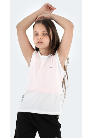 Slazenger DYLAN IN Kız Çocuk Tişört Beyaz