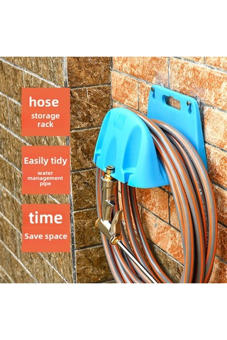 Reedark Duvar Tipi Bahçe Su Hortumu Saklama Rakası - Çiçek Asma Ve Su Pipeti Sarma Fonksiyonu İle Uzun Ömürlü Taçlık