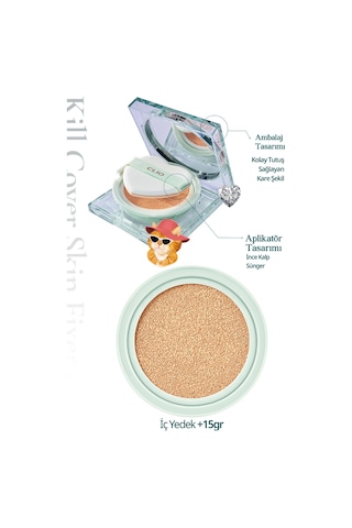 Clio Kill Cover Skin Fixer Cushion 21N Linen Luxury Koshort