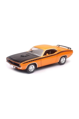 Newray 1/24 1970 Plymouth Cuda Model Araba