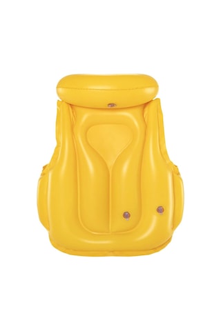 Çocuk 3-6 Yaş Deniz Havuz 51x46 Cm Yüzme Can Yelek 01 Sarı