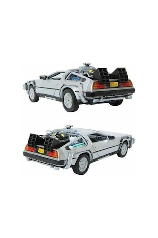 Welly Geleceğe Dönüş Arabası Seri 1 Metal Model Araba Back To The Future Delorean 1/24 Ölçek