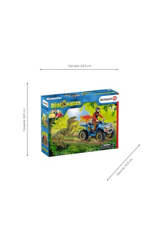 Schleich Dinosaurs Oyun Seti Velociraptorden Kaçış 41466