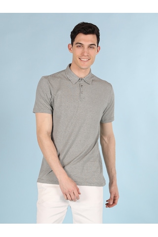 Colin'S Regular Fit Polo Yaka Erkek Yeşil Kısa Kol Tişört Cl1058657_Q1.V2_Kha Haki