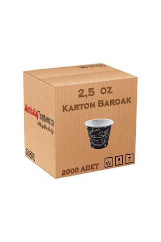 2.5 Oz Karton Bardak-2000'li