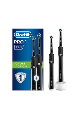 Oral-B Pro1 790 Black Edıtıon 1+1 Elektrikli Diş Fırçası