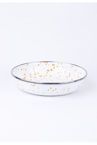 Emaylab Speckles Bowl Tabağı - Bowl Kase - Salata Kasesi - Sunum Kasesi 21cm Pembe