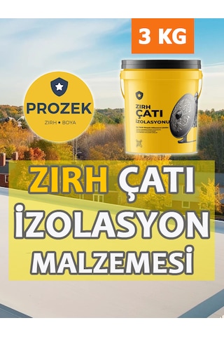 Zırh Çatı İzolasyon Yalıtım Malzemesi 3 Kg Zırh Çatı İzolasyon Yalıtım Malzemesi 3 Kg