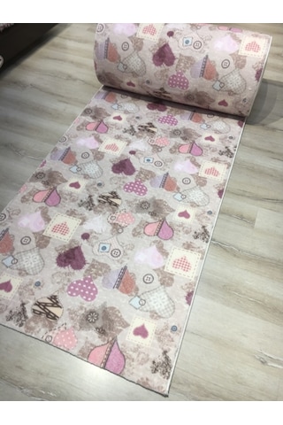 Merroni Trend Soft E042Kalp 120Cm Renkli Kesme Yolluk