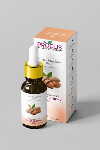Proclis Soğuk Sıkım Sabit Tatlı Badem 50 ML