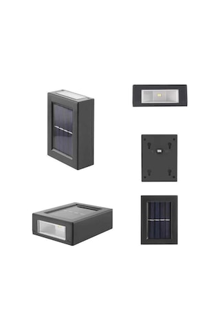 Bahçe Aydınlatması Solar Güneş Enerjili Dekoratik Led Işıklı Lamba Çok Renkli