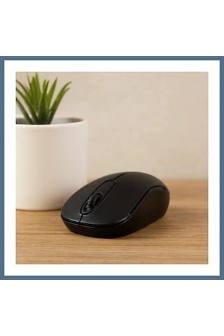 Buradabulabilirsin Kablosuz Optik Mouse 1600 Dpı Usb Bbz