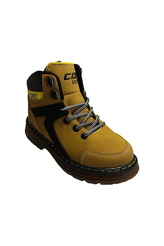 Cool Cane Ortopedik Kaymaz Taban Unisex Çocuk Bot Sarı