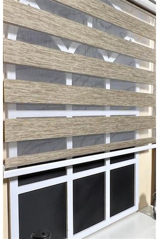 Zebra Stor Perde Kahverengi STB 400V05-D