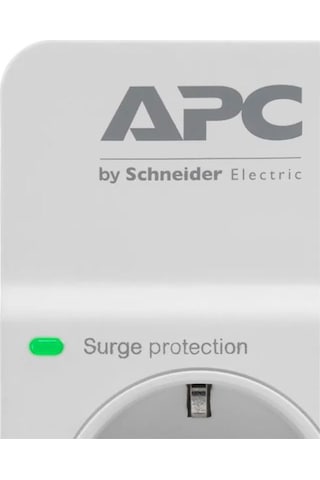 Apc By Schneider Electric PM1W-GR Tekli Akım Korumalı Priz Beyaz