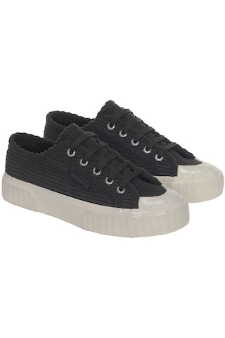 Superga 2630 Strıpe Corduroy Siyah Siyah