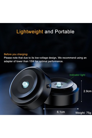 Yifomall Araç İçin Çift Yönlü Vakum Emici Telefon Tutucu, 360 Derece Dönebilen, Akıllı Gps Konumlandırıcı, Siyah X8q, Dayanıklı Çinko Alaşımlı+abs Malzeme