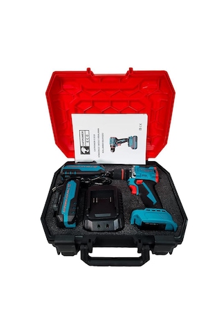 Catpower CAT1010 Kömürsüz 20V 2.0AH Çift Akülü Vidalama Makinesi
