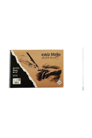 Art Liva Eskiz ve Çizim Defteri Spiralli 50 Sayfa A3 90 G