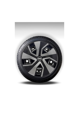 Kia Araçlar İçin Universal 15" İnç 4 Adet 1 Takım Jant Kapağı Rio Cerato 100