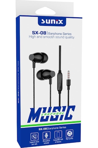 Sunix SX-08 Kulak İçi Kulaklık