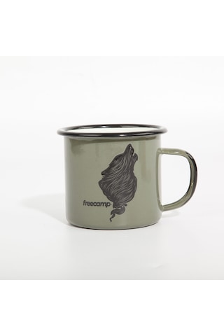 Freecamp Campers Emaye Mug 350ml-yeşil Yeşil
