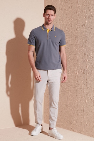 Buratti % 100 Pamuk Düğmeli Regular Fit Erkek Polo Yaka T Shirt 5902118 Antrasit