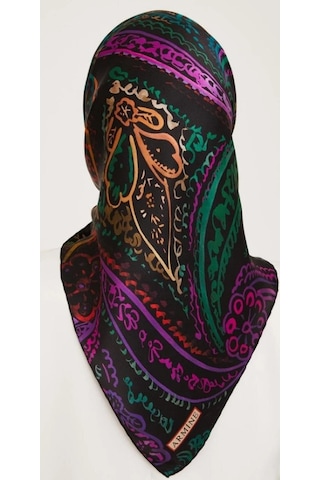 Armine Nostalji Sura İpek Eşarp 23ka9037d03 35 Çok Renkli