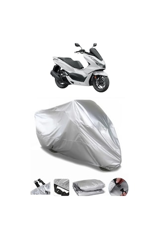 Honda Pcx125 Gri Motosiklet Brandası Kilit Uyumlu