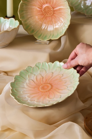 Karaca Magnolia Pasta Tabağı 20 Cm Açık Yeşil