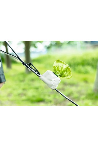 Beeztees Köpek Dışkı Toplama Poşeti Taşıma Çantası, Gri, 7,5x3,5x4cm