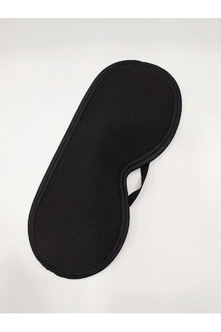 2 Adet Uyku Göz Bandı Uyumak İçin Göz Bantı Uyku Bandı Siyah