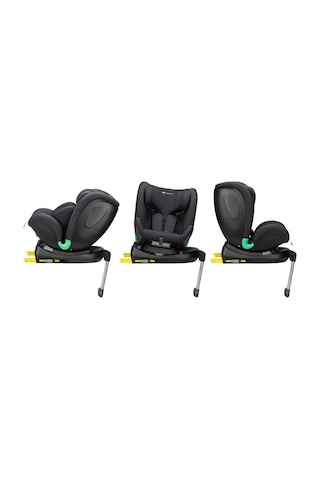 Atlas 360 I-size Derece Dönebilen Yatabilen Isofix'li 0-36 Kg Oto Koltuğu Mineral Black