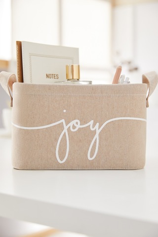 Ocean Home Textile Bej Renk Joy Sepet 24 x 17 x 14 cm