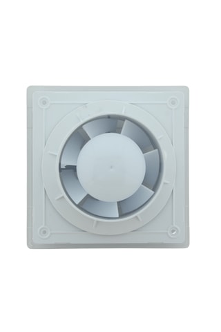 Işıldar Kare 100 Lük Sessiz Dekoratif Panel Banyo Ve Wc Aspiratörü Banyo Fanı