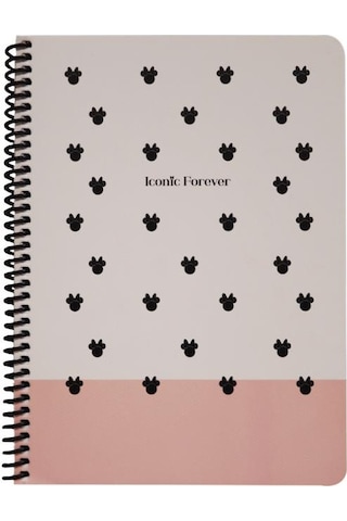 Keskin Color Disney İconic Forever Çizgili Defter 16.5X22.5 80 Ya Çok Renkli