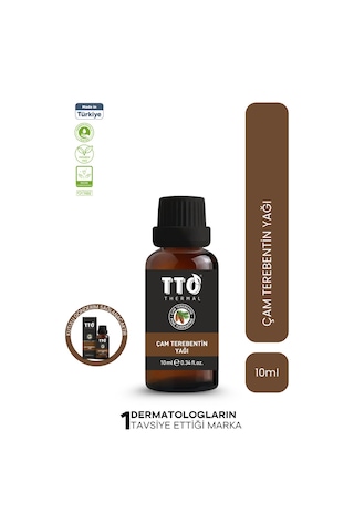 Tto Thermal Çam Terebentin Yağı 10 Ml – Cilt & Eklem Destekleyici Doğal Masaj Yağı