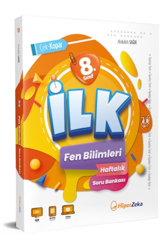 2026 8. Sınıf İlk Fen Bilimleri Haftalık Soru Bankası Abdullah Sağır 2026 8. Sınıf İlk Fen Bilimleri Haftalık Soru Bankası Abdullah Sağır