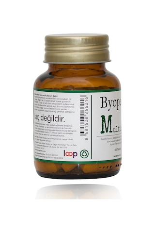 Byopecia Multiplex Saç Dökülmesi - Tırnaklar -  60 Tablet