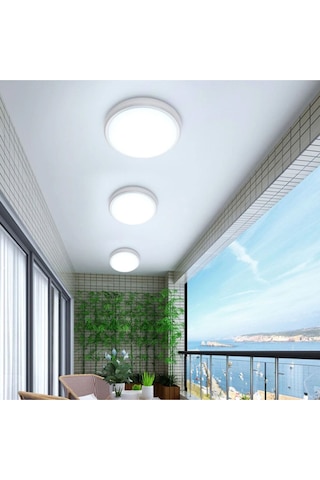 At10-01200 12w 3000k Günışığı Led Duvar Ve Tavan Armatürü Çok Renkli