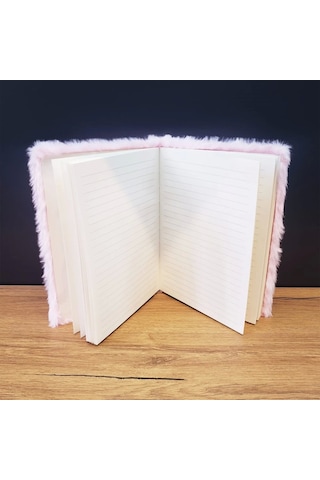 Peluş Defter 1 Adet Çok Renkli