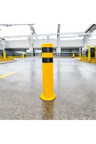 Metal Otopark Demir Duba Delinatör Sabit Park Bariyeri Park Engel Demiri 50cm