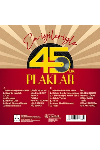 En İyileriyle 45'lik Plaklar Plak