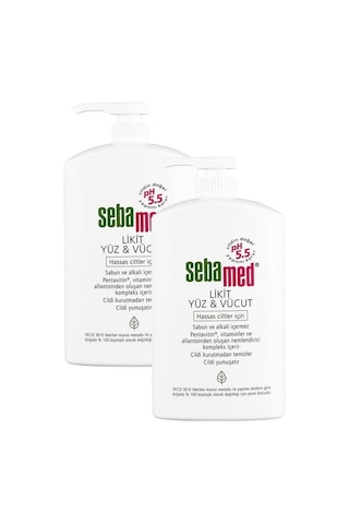 Sebamed Likit Yüz  ve Vücut Temizleyici 2 x 1 L