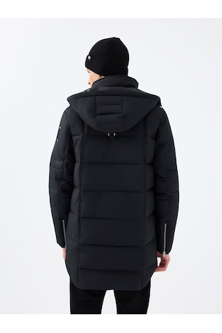 Regular Fit Erkek Kaban Siyah