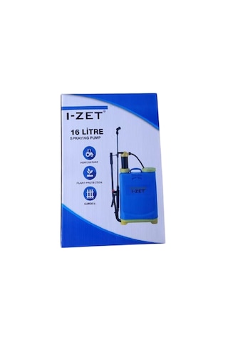 I-zet 16 Lt Sırt Tipi Mekanik Püskürtme Pompası - 1000c